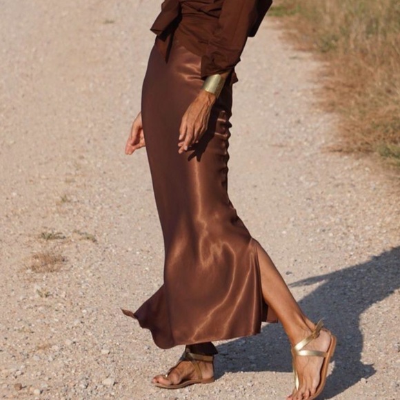 Coach Metallic Sandals - Picture 2 of 11